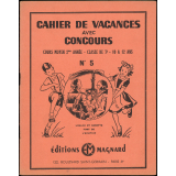 Cahier de vacances avec concours, cours moyen 2e année N°5, Loulou et Babette font de l'aviation