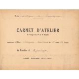 Carnet d'atelier