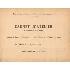 Carnet d'atelier