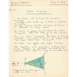 Cahier d'optique