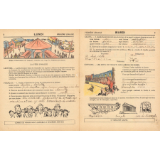 Cahier de vacances avec concours, cours élémentaire 1ère année-classe de 10e-7 à 8 ans N°2, Loulou et Babette à la fête foraine