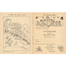 Cahier de vacances avec concours, cours des tout-petits--classes enfantines-5 à 6 ans N°0, Loulou et Babette  chez Blanche-Neige