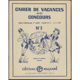 Cahier de vacances avec concours, cours élémentaire 2e année-classe de 9e-8 à 9 ans N°3, Loulou et Babette scouts