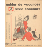 Cahier de vacances avec concours, cours élémentaire 1ère année-classe de 10e-7 à 8 ans N°4, Loulou et Babette  chez leur tante