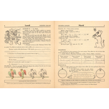 Cahier de vacances avec concours, cours élémentaire 1ère année-classe de 10e-7 à 8 ans N°4, Loulou et Babette  chez leur tante