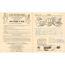 Cahier de vacances avec concours, cours moyen 2e année-classe de 7e-10 à 12 ans, 5, Les belles vacances de Loulou et Babette
