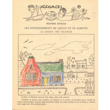 Cahier de vacances avec concours, cours préparatoire-classe de 11e-6 à 7 ans, 3, Loulou, Babette et Patapon