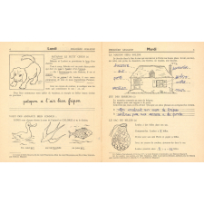 Cahier de vacances avec concours, cours préparatoire-classe de 11e-6 à 7 ans, 3, Loulou, Babette et Patapon
