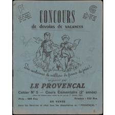 Concours de devoirs de vacances, Cahier N°5 - Cours élémentaire 2e année