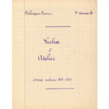 Cahier d'atelier