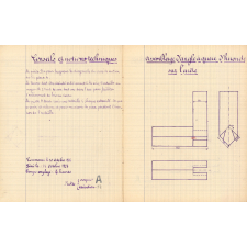 Cahier d'atelier