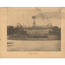 La Ville du Havre : Le Président de la République visitant les casernes en 1895