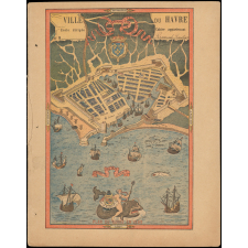 La Ville du Havre : Plan du Havre en 1583