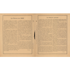 La Ville du Havre : Plan du Havre en 1583