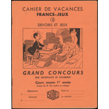 Cahier de vacances Francs-Jeux, 4, Cours moyen 1ère année