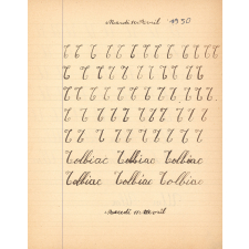 Cahier d'écriture