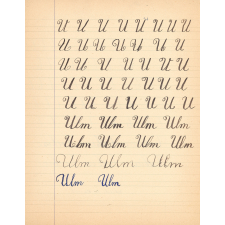 Cahier d'écriture