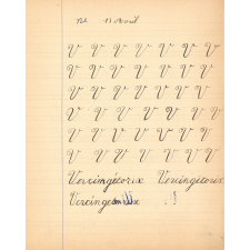 Cahier d'écriture