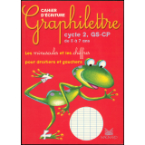 Cahier d'écriture Graphilettre cycle 2