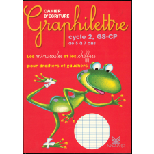 Cahier d'écriture Graphilettre cycle 2