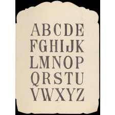 Alphabet amusant pour les petites filles