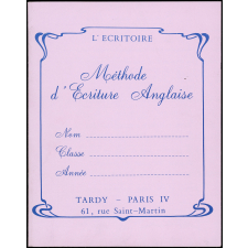 Methode d'ecriture anglaise