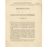 Prospectus de l'Ecole royale polytechnique 1824-1825