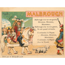 Publicité Ricqlès : Malbrough