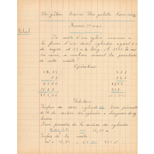 Cahier de brouillon