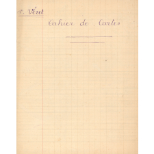 Cahier d'exercices et de cartes