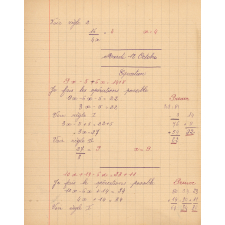 Cahier d'algèbre