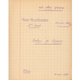 Cahier de sciences