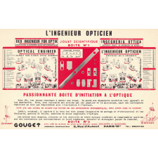 L'ingénieur opticien. Jouet scientifique.