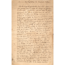 Extrait des Registres du Conseil d'Etat, à propos de l'attribution de places au Collège St-Martial de Toulouse.