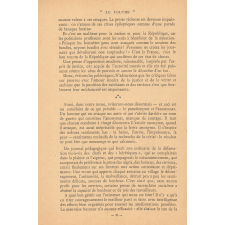 Réflexion sur ce que doit être la Presse pédagogique. 