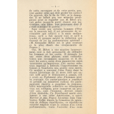 Réflexions et suggestions à propos de la Réforme de l'Enseignement.
