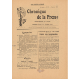 Lutte scolaire entre catholiques et gouvernement. in Chronique de la France. 11e année. N° 511. 14 juillet 1910.