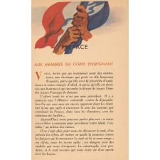 L'Instituteur et son rôle dans la restauration de la Famille française. 