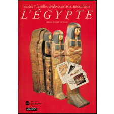 L'Égypte - Jeu des 7 familles prédécoupé avec autocollants.