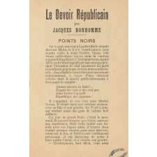 Le Devoir républicain.