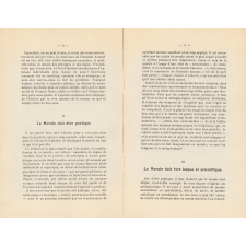 Préliminaires et esquisse d'une morale laïque. Contribution à l'étude de la morale laïque, présentée le 11 juin 1911, à la R. L. La fidélité, Or. d'Alençon.