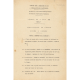 Concours pour l'admission à l'École Militaire d'Artillerie en 1930. 