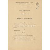 Concours d'admission de 1924. Examen probatoire.