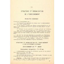 Projet de réforme. Langevin-Wallon. (1947)