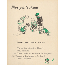 Les Textes vivants. Choix de lectures. Cours élémentaire première année.