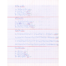 Mathématiques exercices