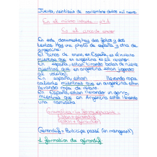 Cuaderno de Castellano