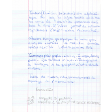 Cahier de CDI