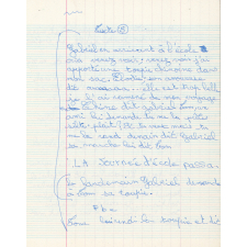 Cahier de brouillon