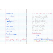 Cahier du jour